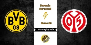 Nhận định Borussia Dortmund vs Mainz 05 2h30 ngày 14/2